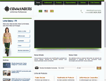 Tablet Screenshot of commanders.com.br